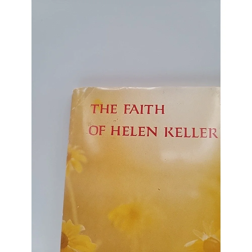 Helen Keller The Faith of Helen Keller Hardcover 1967 Hallmark Editions Good